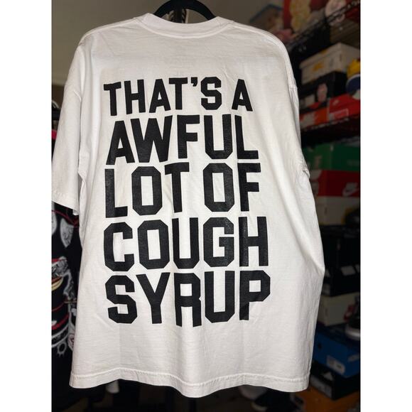 Awful Lot of Cough Syrup Other - NEW Sz. XL - Men's Awful Lot of Cough Syrup Tee (White)